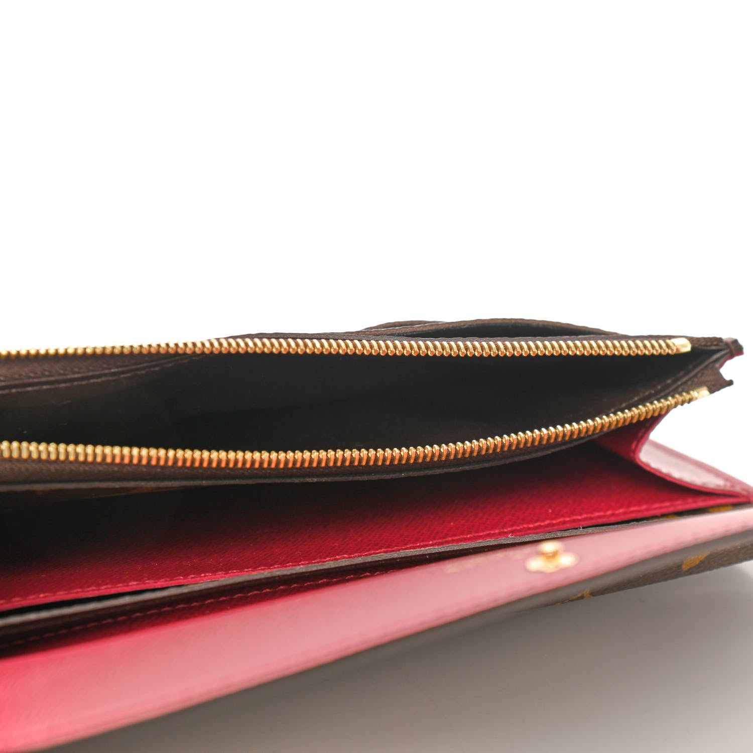 Louis Vuitton Monogram Emilie Wallet Fuchsia 5 of 7
