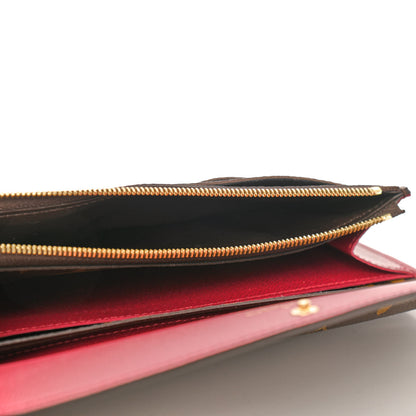 Louis Vuitton Monogram Emilie Wallet Fuchsia 5 of 7