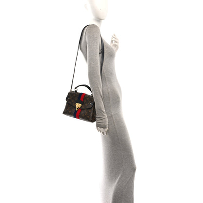 Louis Vuitton Monogram Georges BB Marine Cherry 2 of 13