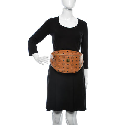 MCM Visetos Stark Belt Bag Cognac 2 of 10