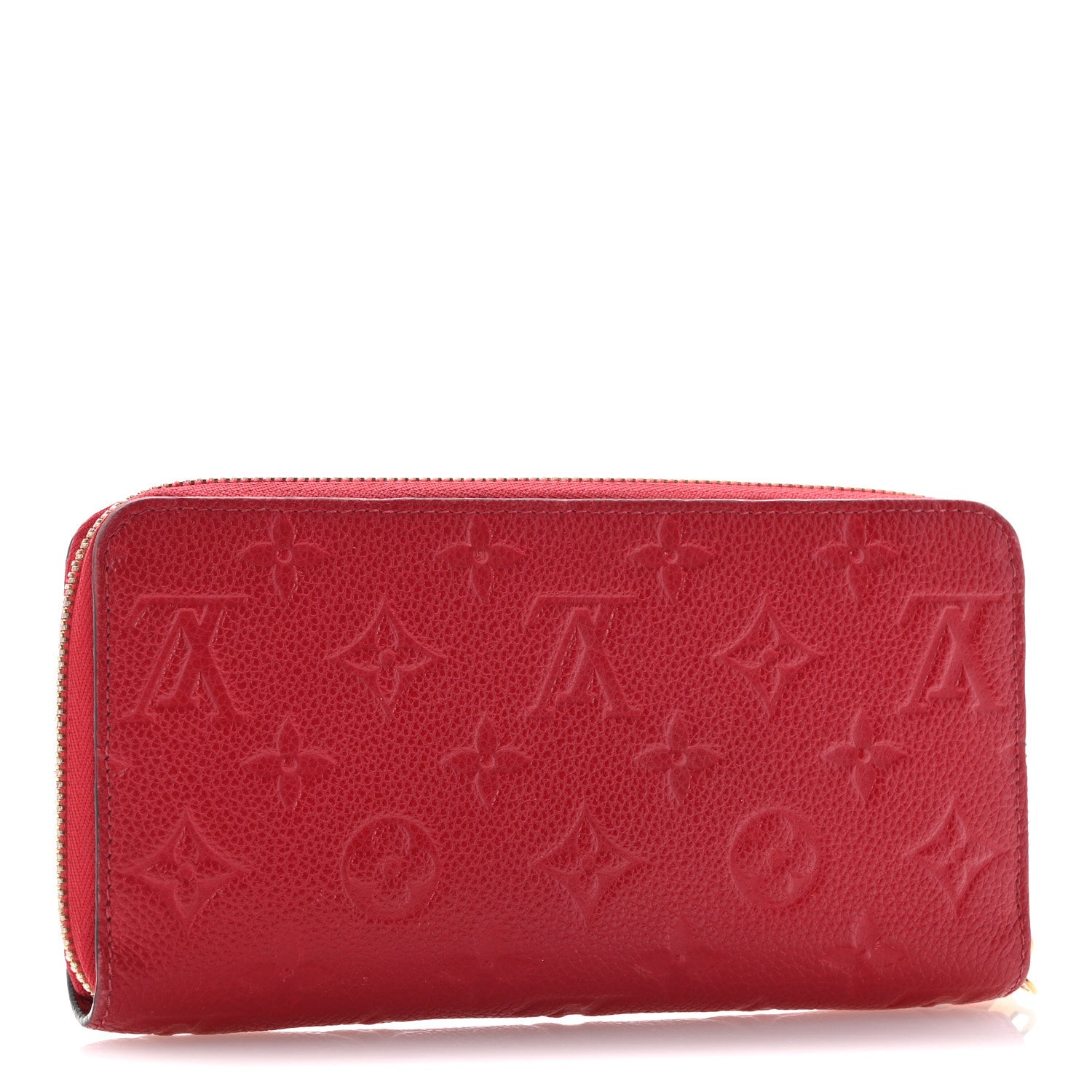 Louis Vuitton Empreinte Zippy Wallet Scarlet 3 of 12