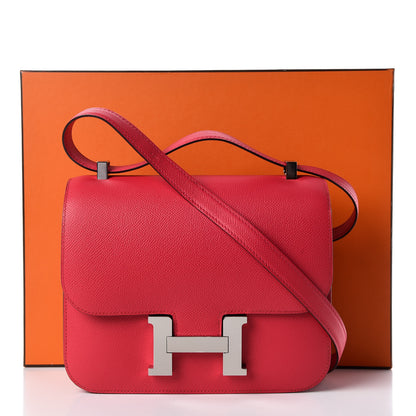 Hermes Epsom Constance 24 Rose Extreme 24 of 24