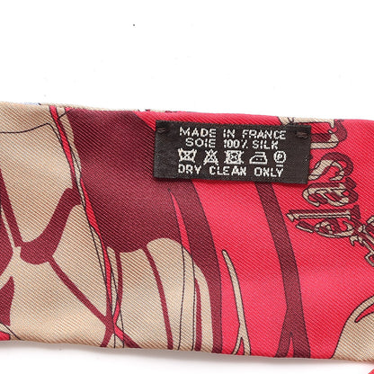 Hermes Silk Caleche Mors Et Bouteilles Twilly 4 of 6