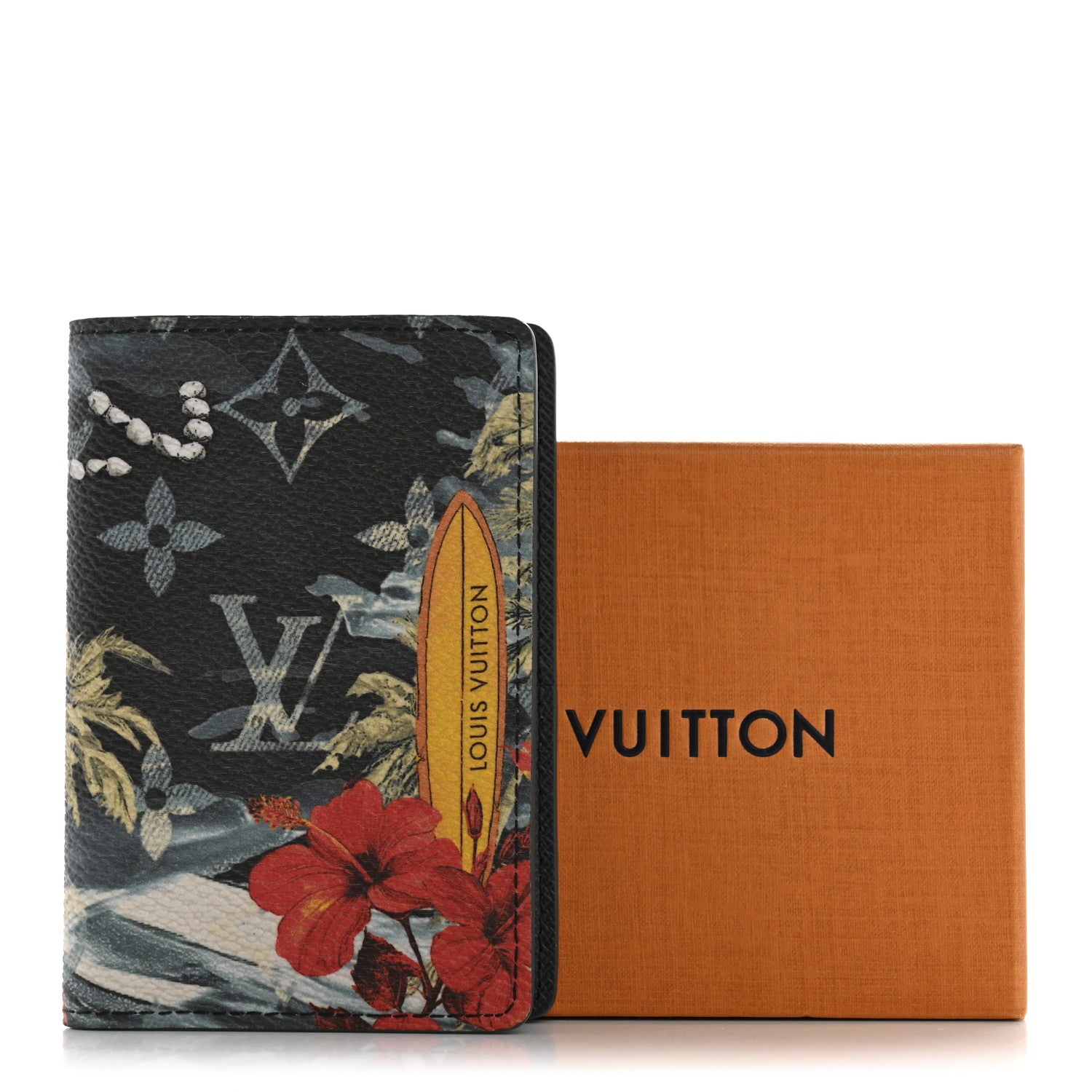Louis Vuitton Monogram Surfin' Pocket Organizer NM  Navy Blue 8 of 8