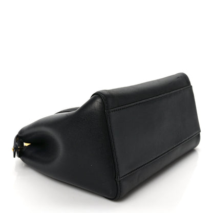 Fendi Nappa Mini Peekaboo Iconic Satchel Black 4 of 8