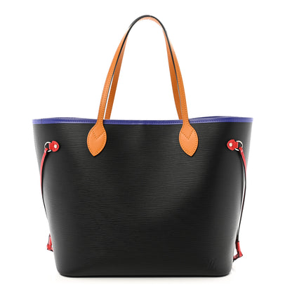Louis Vuitton Epi Neverfull MM Noir Figue Safran 1 of 11