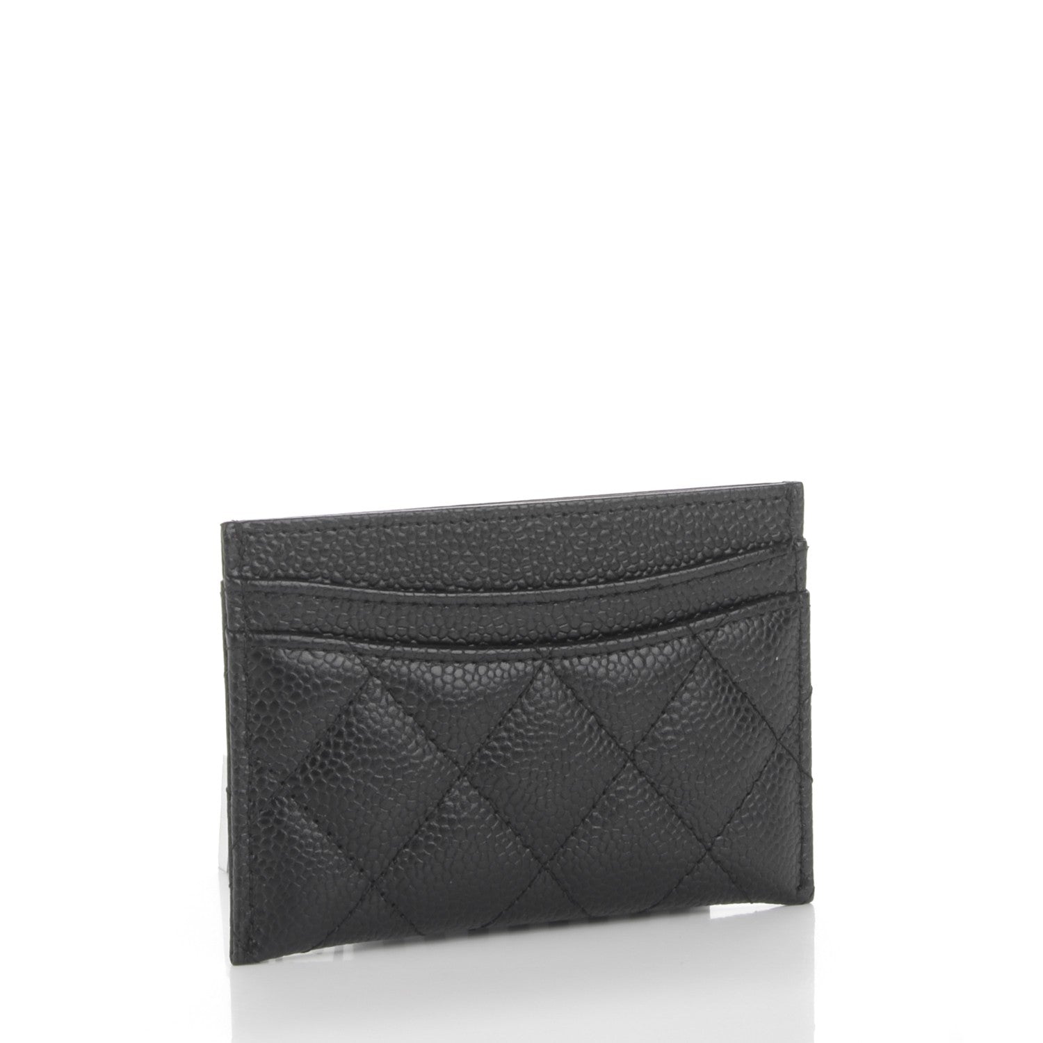 Chanel Caviar Quilted Card Holder Black 3 of 8