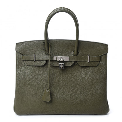 Hermes Fjord Birkin 35 Vert Veronese 1 of 13