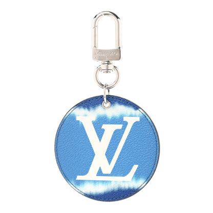 Louis Vuitton Monogram Escale Bag Charm Key Holder Blue 1 of 6