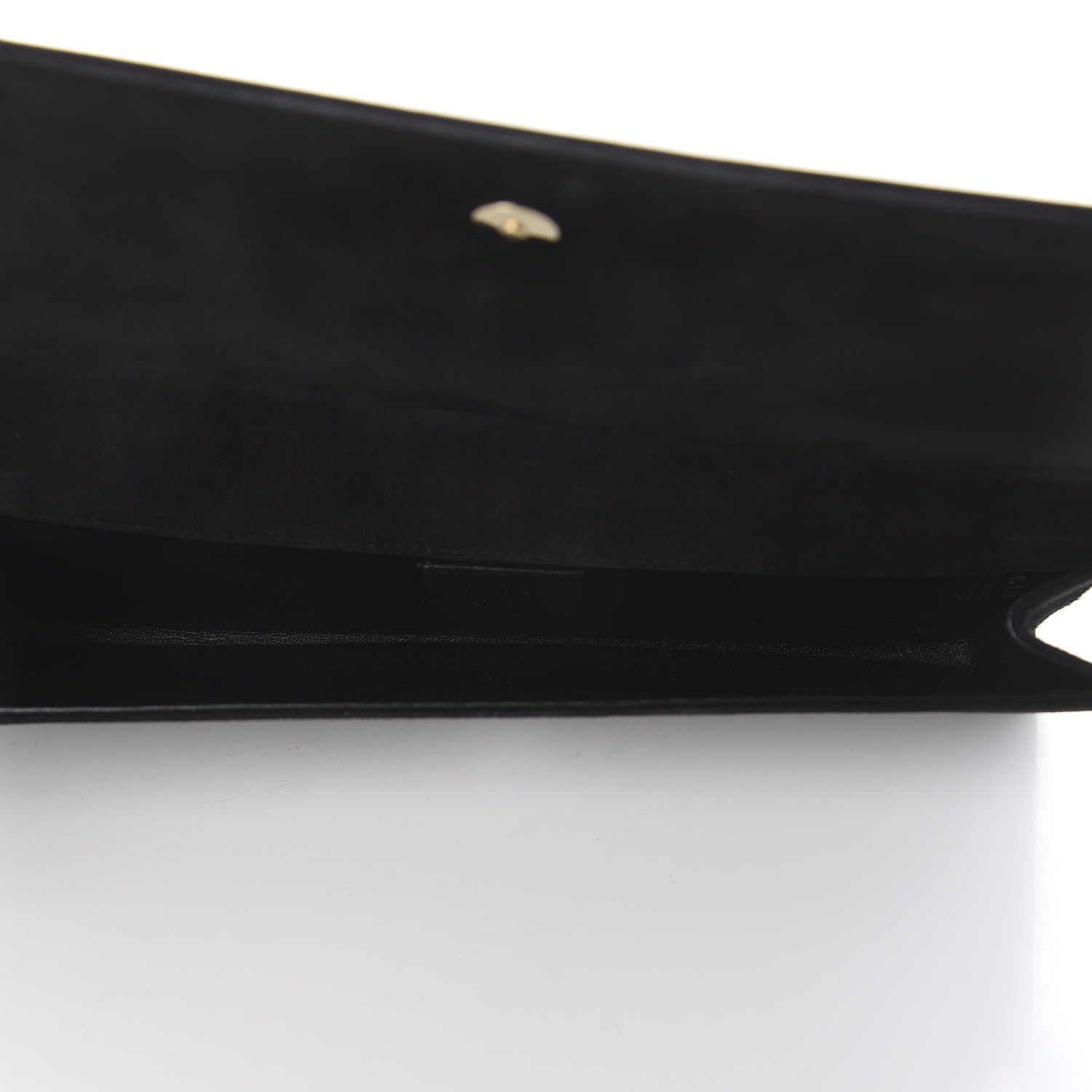 Gucci Suede Crystal Clutch Black 4 of 5