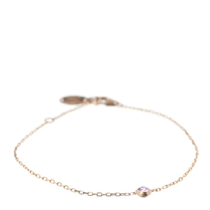 Cartier 18K Pink Gold Pink Sapphire D'Amour Bracelet 1 of 7