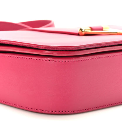 Saint Laurent Calfskin Classic Y Satchel Fuchsia 8 of 10