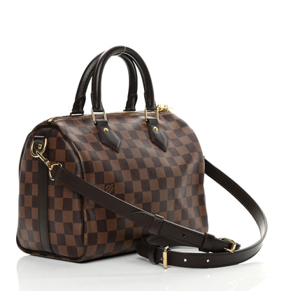 Louis Vuitton Damier Ebene Speedy Bandouliere 25 3 of 11