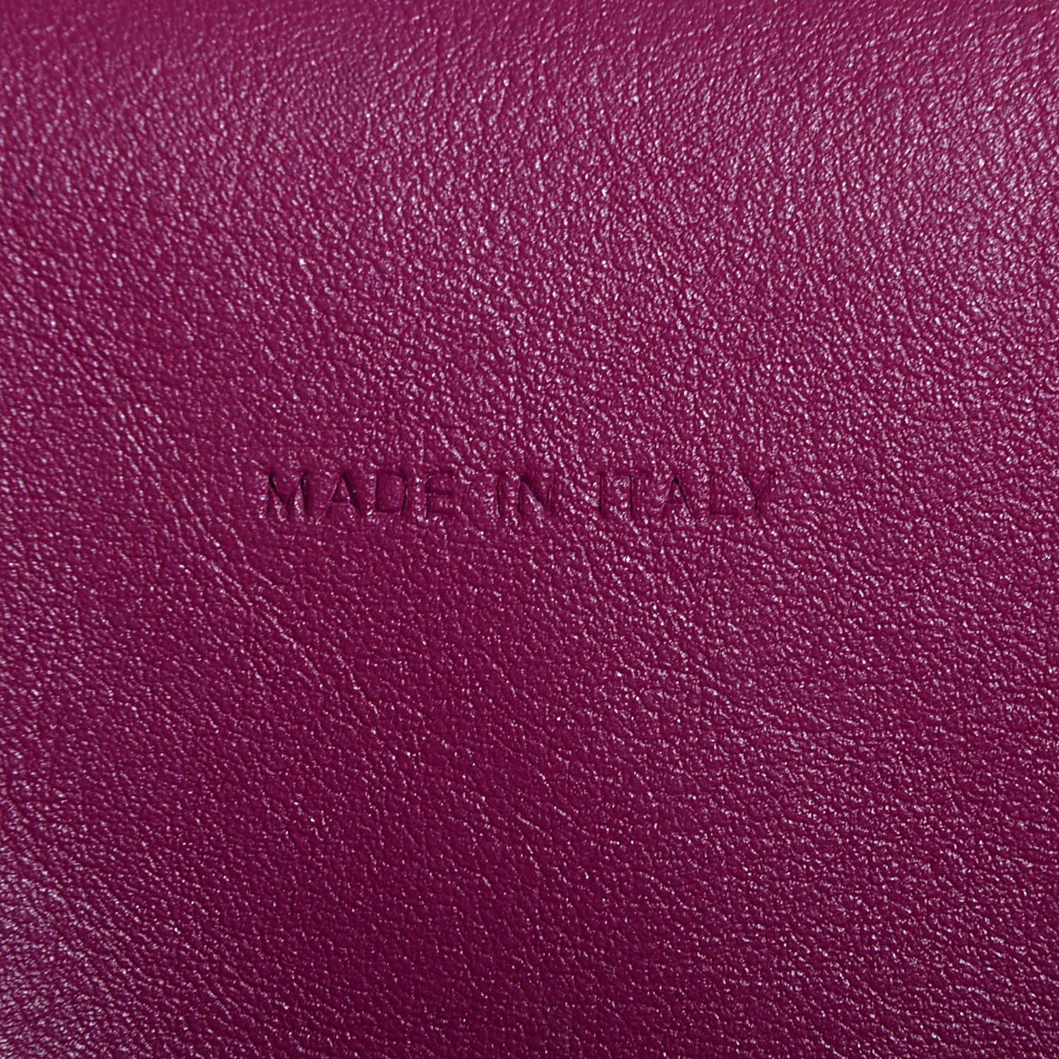 Christian Dior Bullcalf Small Be Dior Flap Black Fraise 8 of 10