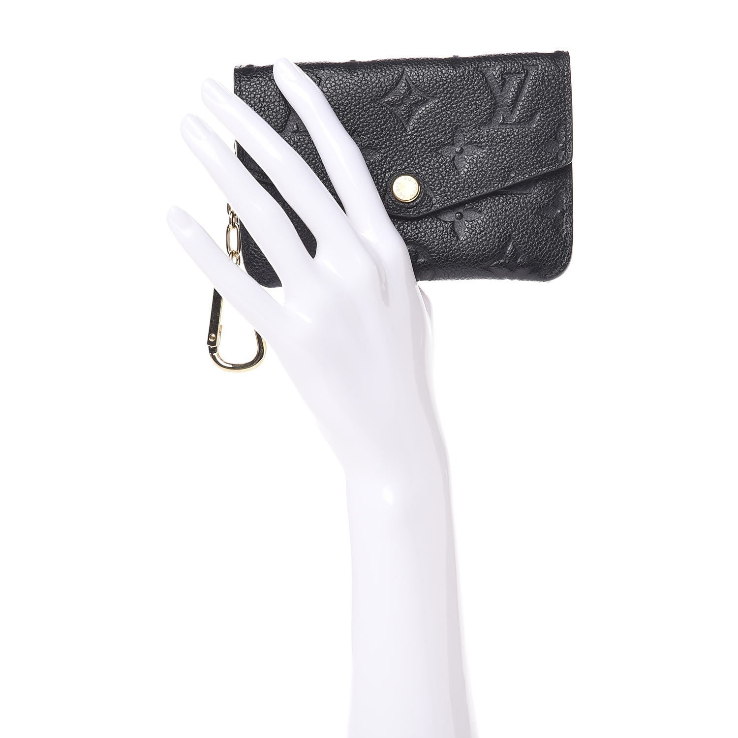 Louis Vuitton Empreinte Key Pouch Black 2 of 7
