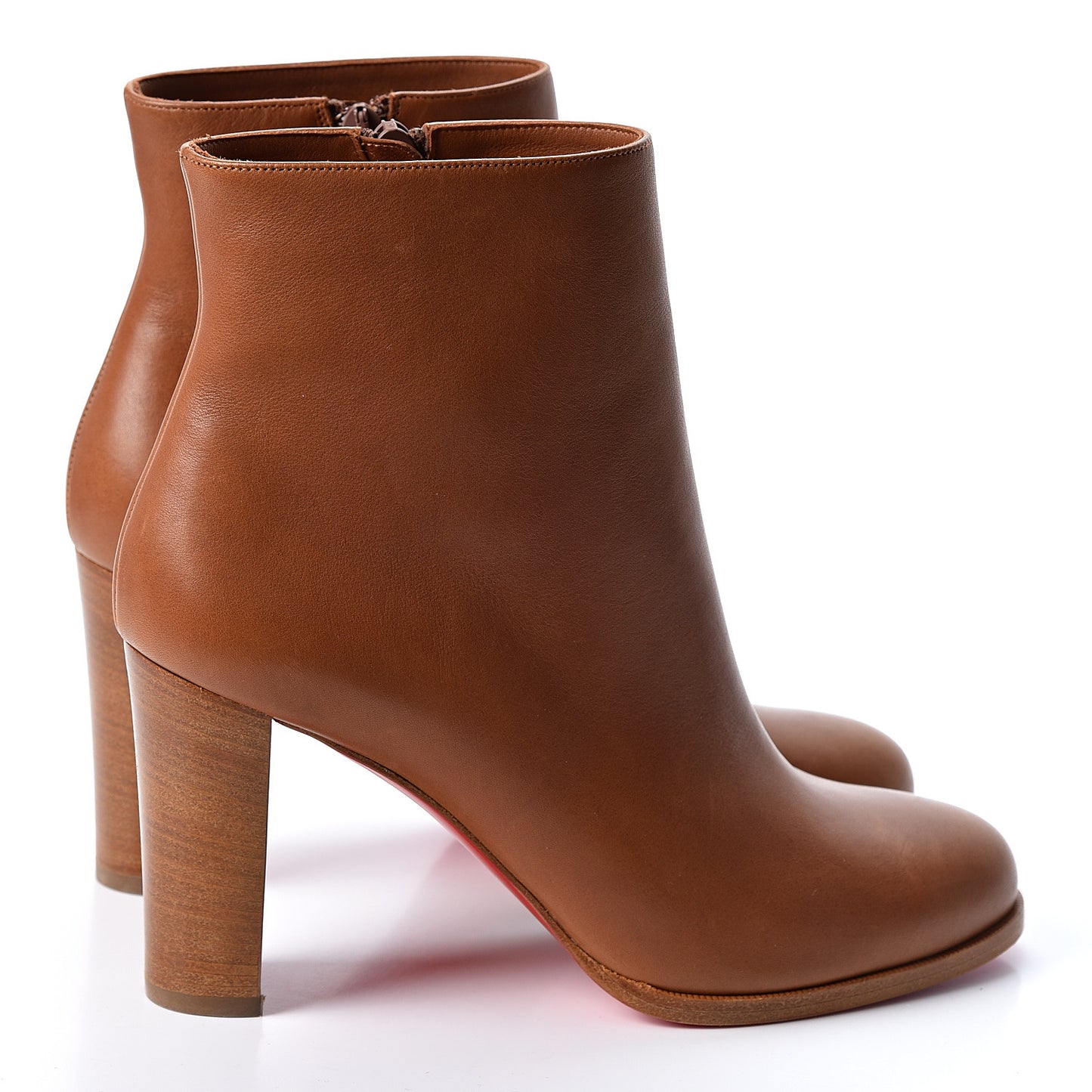 Calfskin Adox 85 Ankle Boots 39.5 Caramel