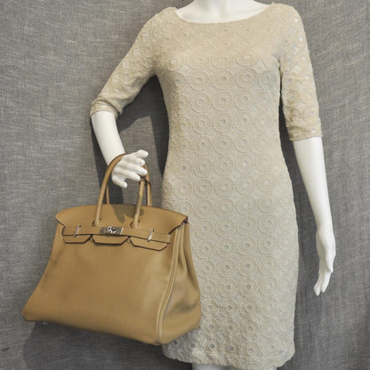 Hermes Swift Birkin 35 Bisque Biscuit 2 of 11