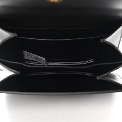 Versace Vitello Barocco Virtus Small Top Handle Shoulder Bag Black 4 of 7