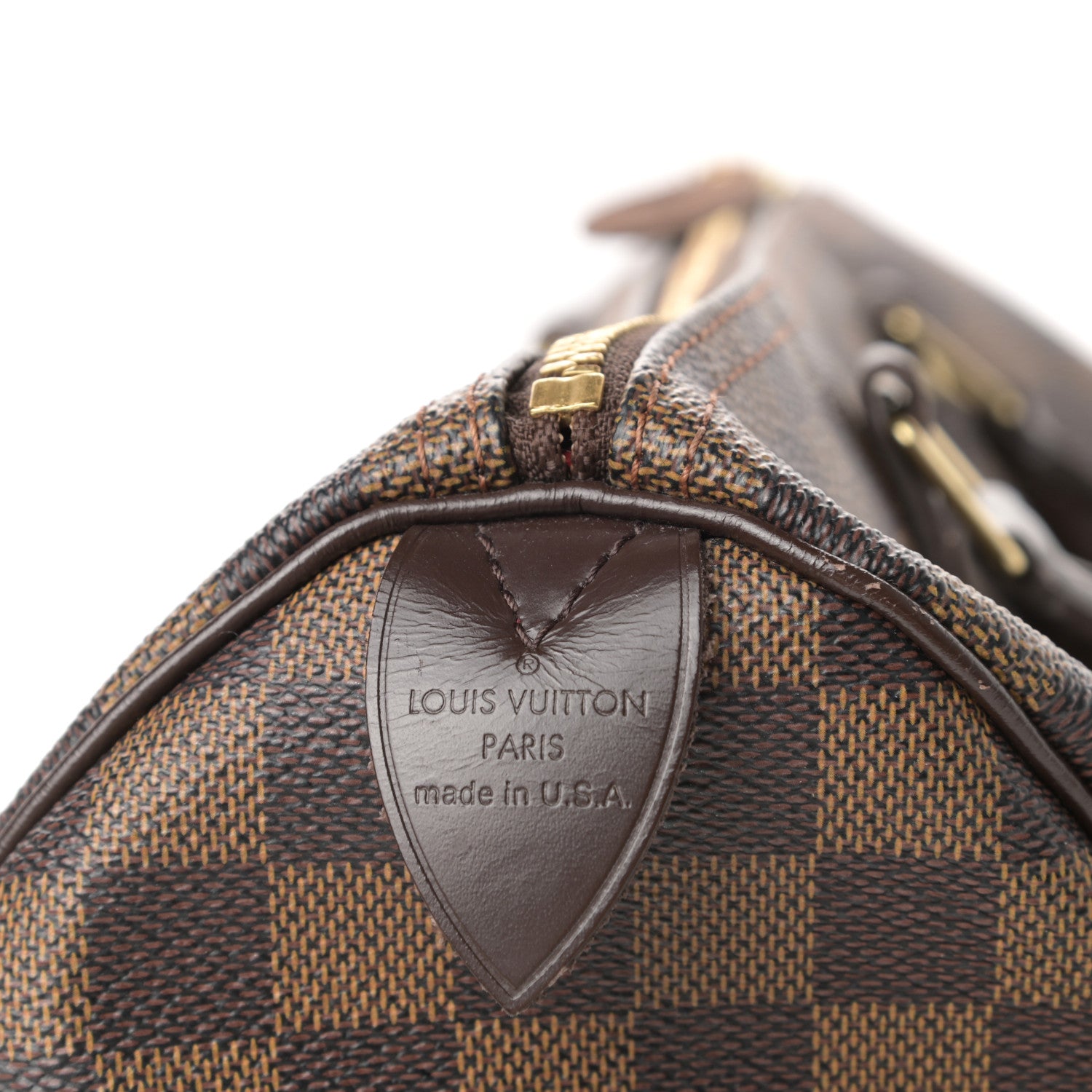Louis Vuitton Damier Ebene Speedy 30 6 of 10