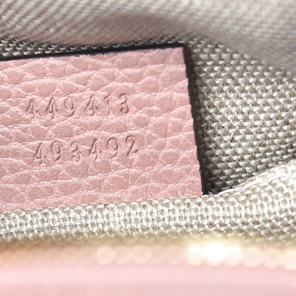 Gucci Monogram Mini Bree Messenger Bag Beige Soft Pink 9 of 9