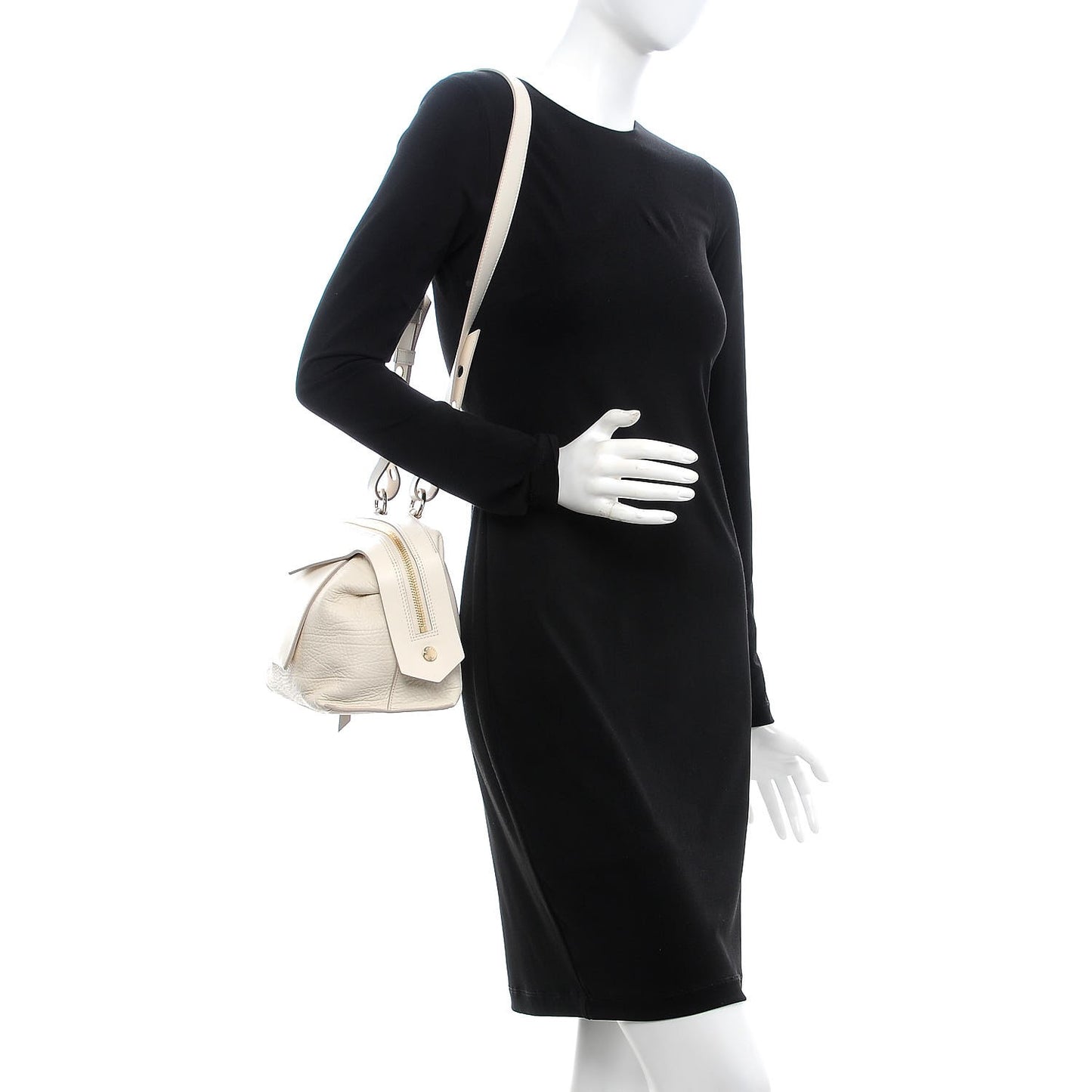 Calfskin Small Sway Off White
