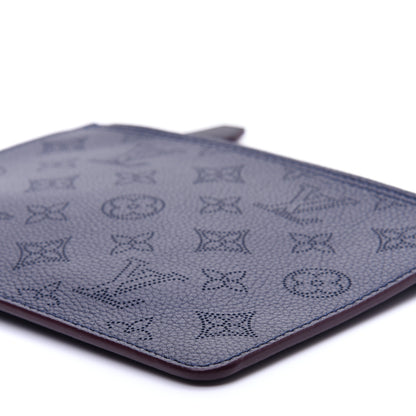 Louis Vuitton Mahina Girolata Zipped Pocket Marine 7 of 8