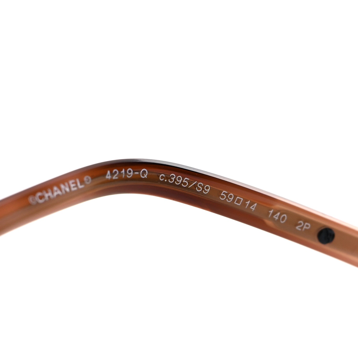 Chanel Metal Polarized Pilot Winter Sunglasses 4219-Q Brown 5 of 8
