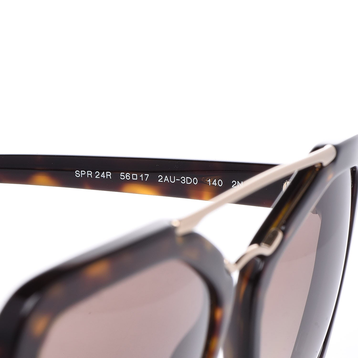 Prada Sunglasses SPR 24R Havana 6 of 7