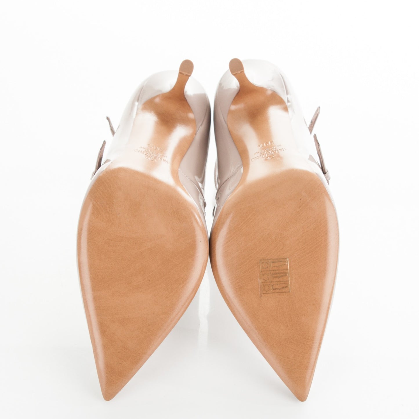Patent Love Latch 100mm Pumps 39.5 Poudre