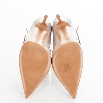 Valentino Garavani Patent Love Latch 100mm Pumps 39.5 Poudre 5 of 7