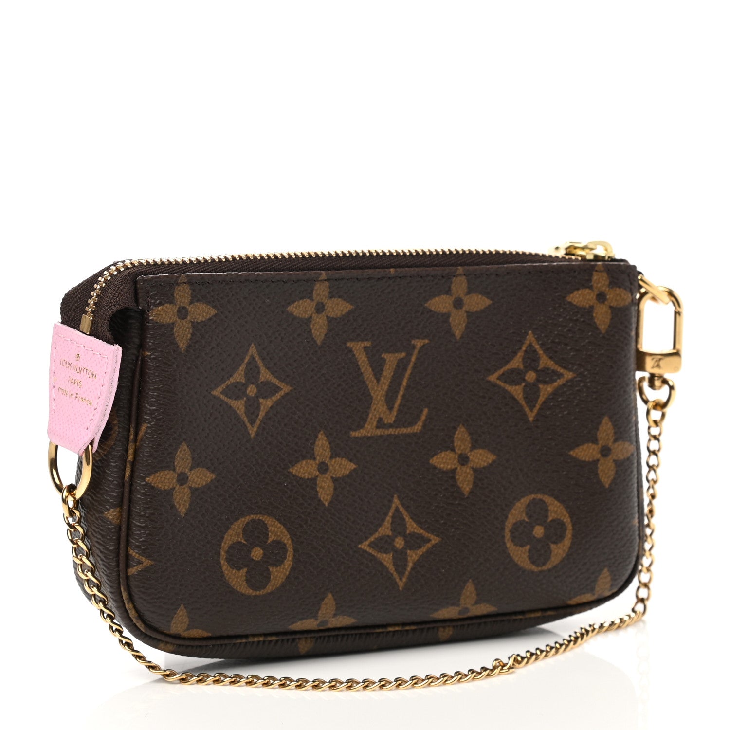 Louis Vuitton Monogram 2021 Christmas Animation Japanese Garden Mini Pochette Accessories Wisteria Pink 3 of 8