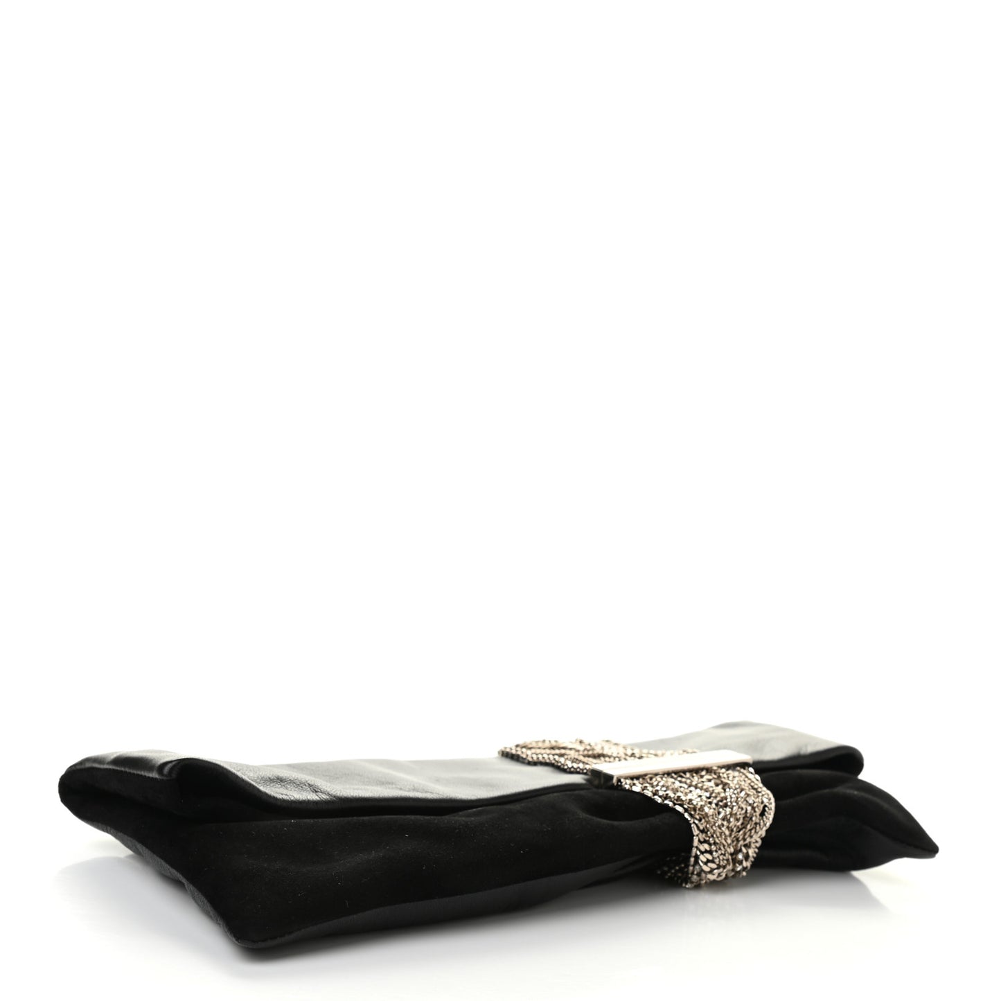 Calfskin Chandra Clutch Black