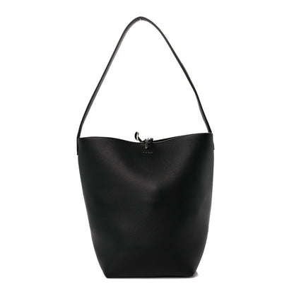 The Row Grained Calfskin Medium N/S Park Tote Black 1 of 9