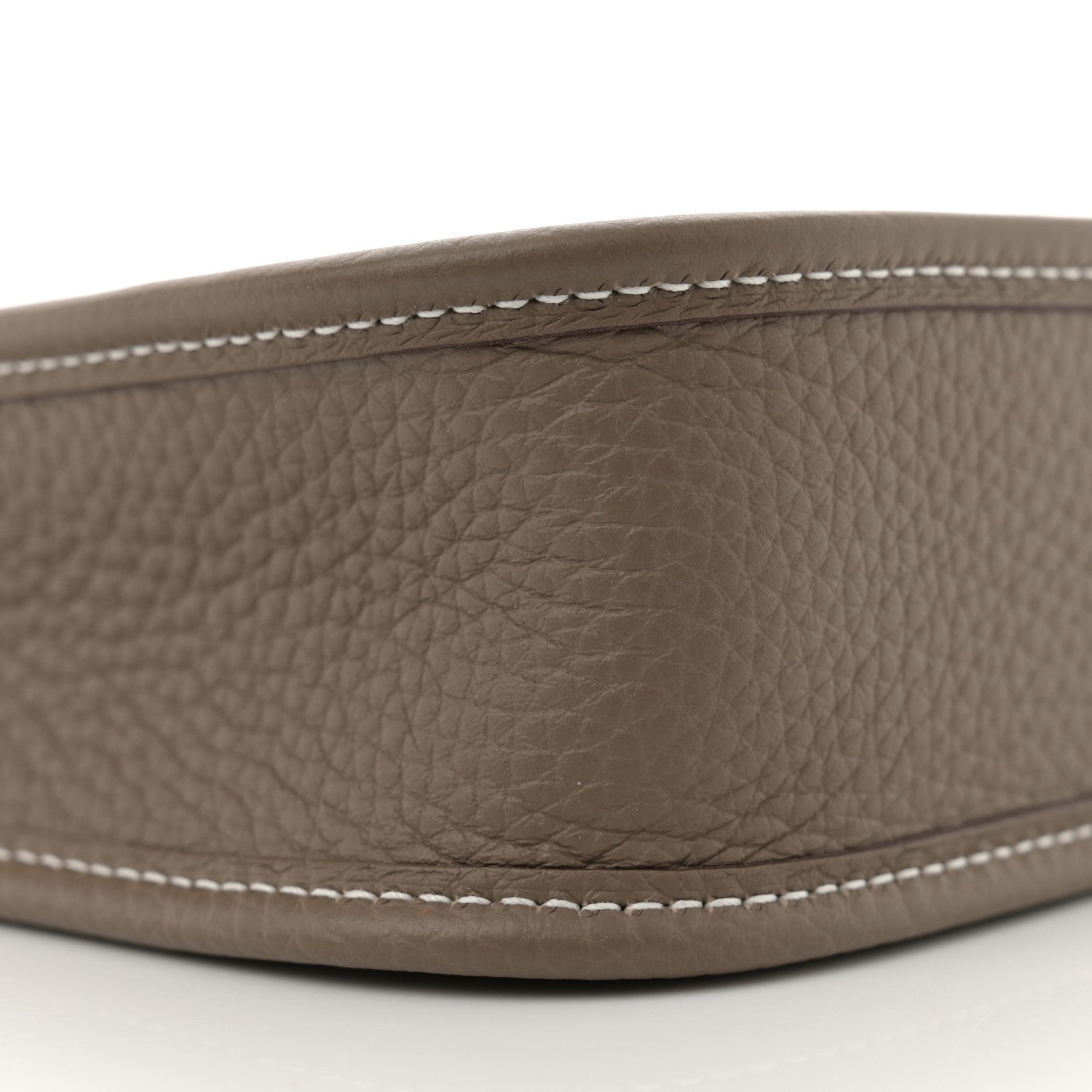 Hermes Taurillon Clemence Amazone Evelyne TPM Etoupe Bleu Indigo 9 of 11