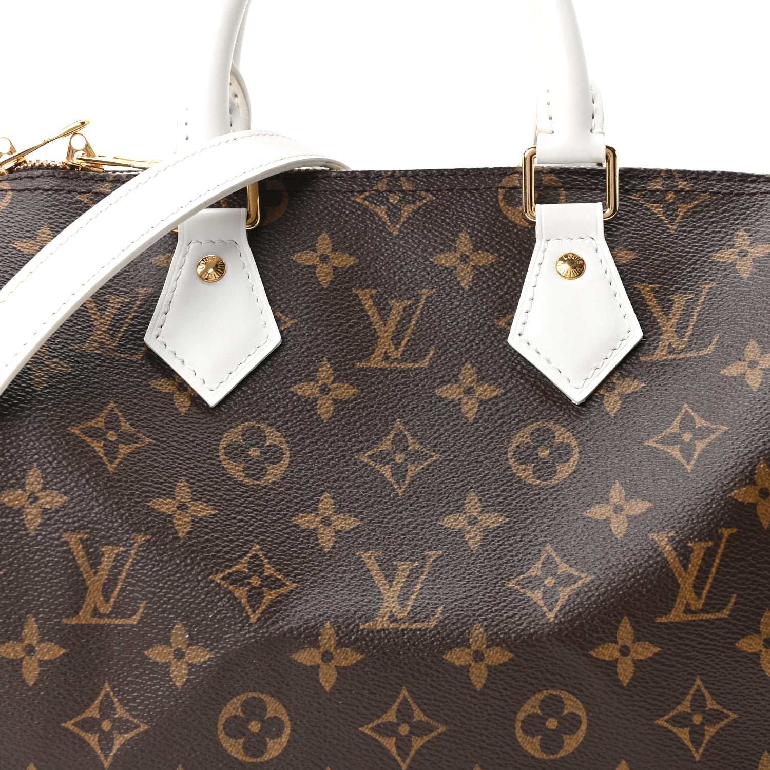 Louis Vuitton Monogram LV Match Speedy Bandouliere 25 White 7 of 9