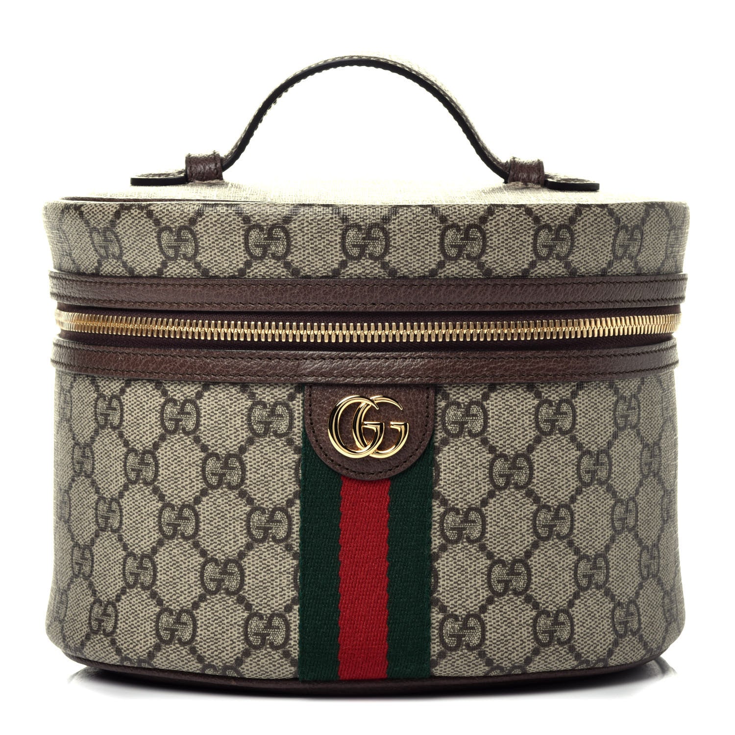 Gucci GG Supreme Monogram Ophidia Vanity Cosmetic Case 1 of 10