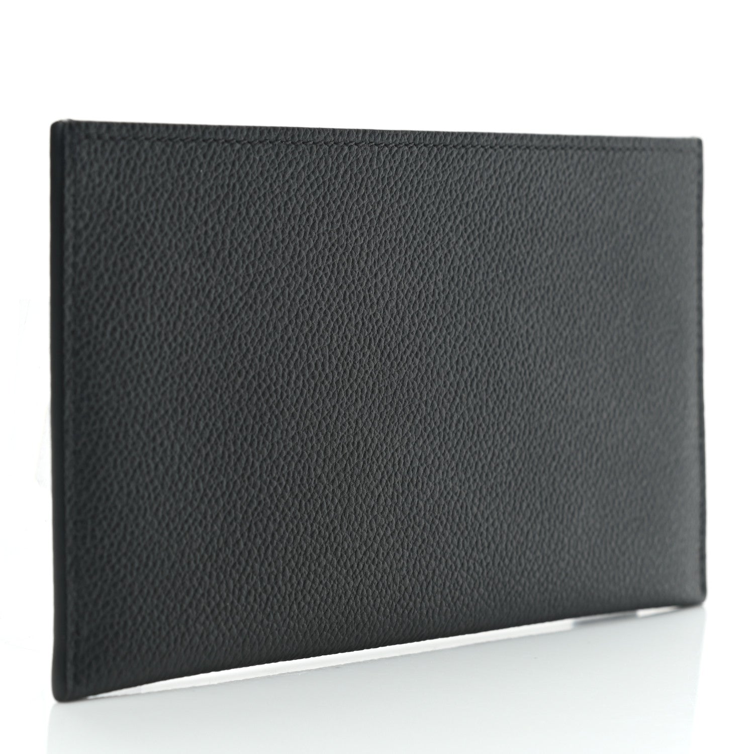 Louis Vuitton Calfskin Felicie Chain Wallet Card Holder Insert Black 2 of 5