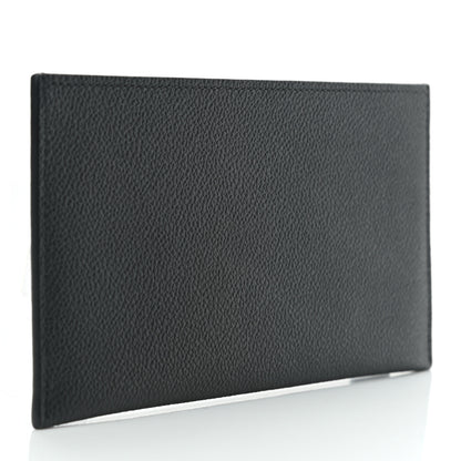 Louis Vuitton Calfskin Felicie Chain Wallet Card Holder Insert Black 2 of 5