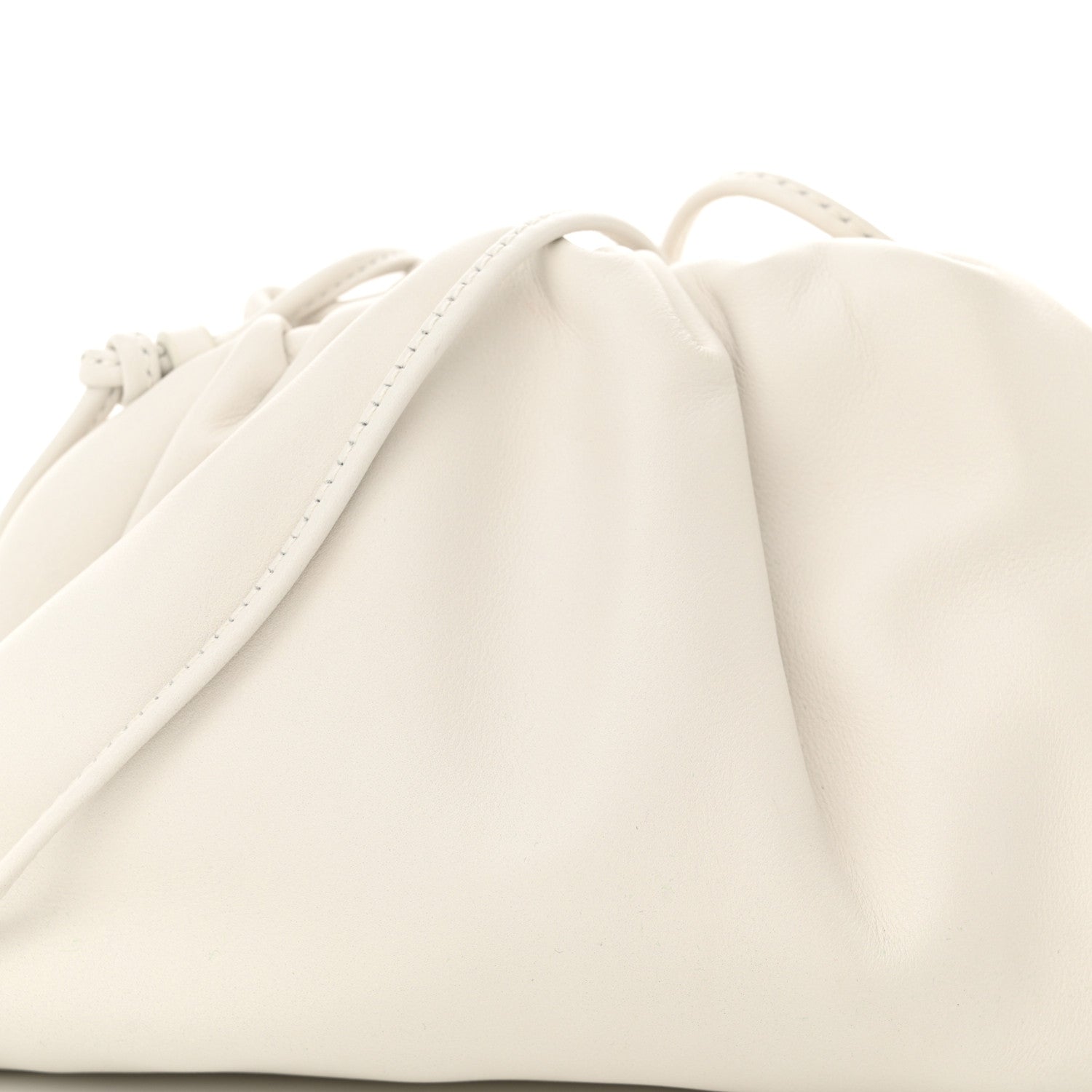 Bottega Veneta Butter Calfskin The Mini Pouch Chalk 8 of 14