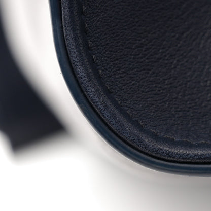 The Row Polished Saddle Calfskin Alexia Bag Marine 12 of 13