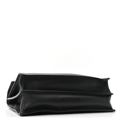 Prada Calfskin Medium Soft Sound Shoulder Bag Black 4 of 10