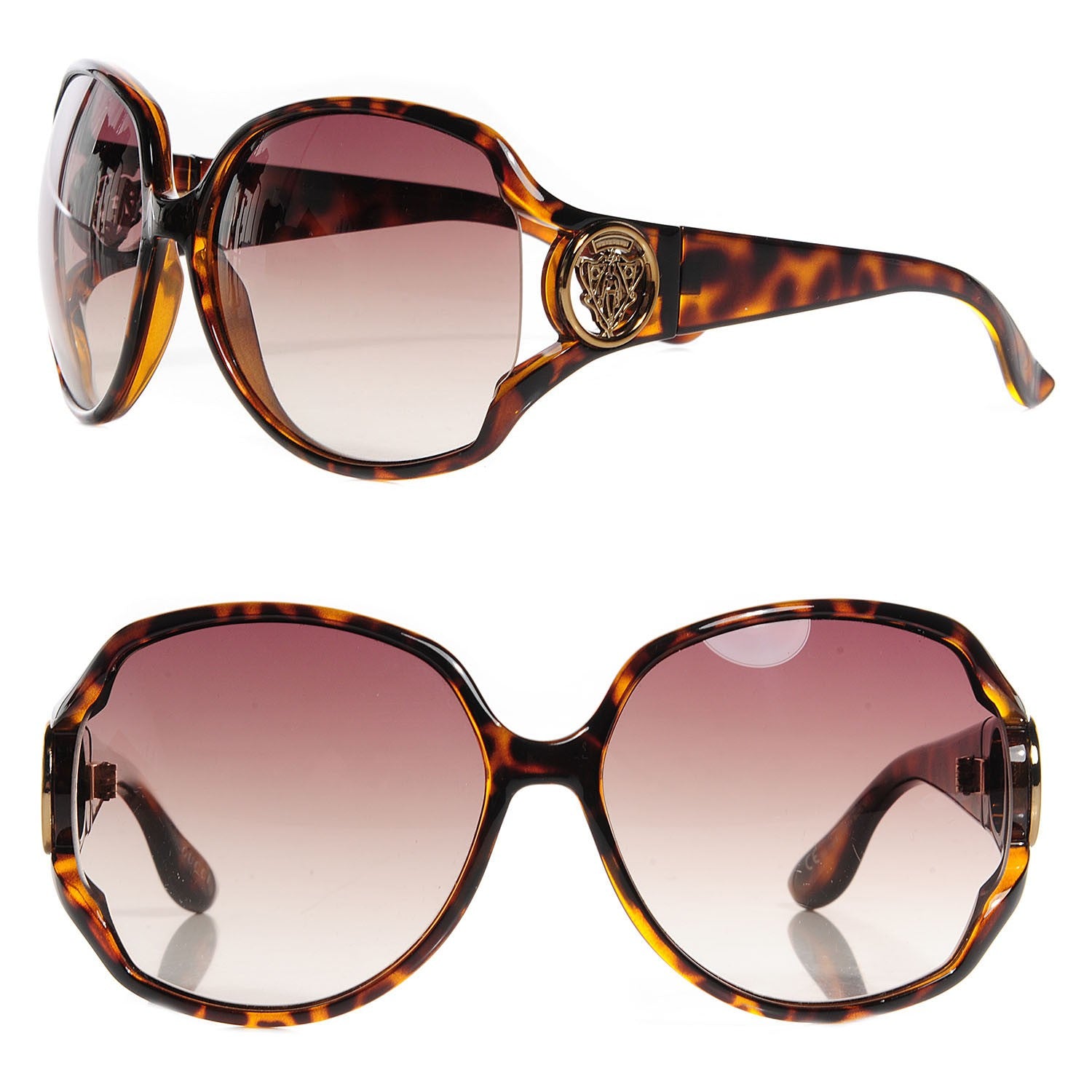 Gucci Tortoise GG Crest Sunglasses 3061 1 of 7