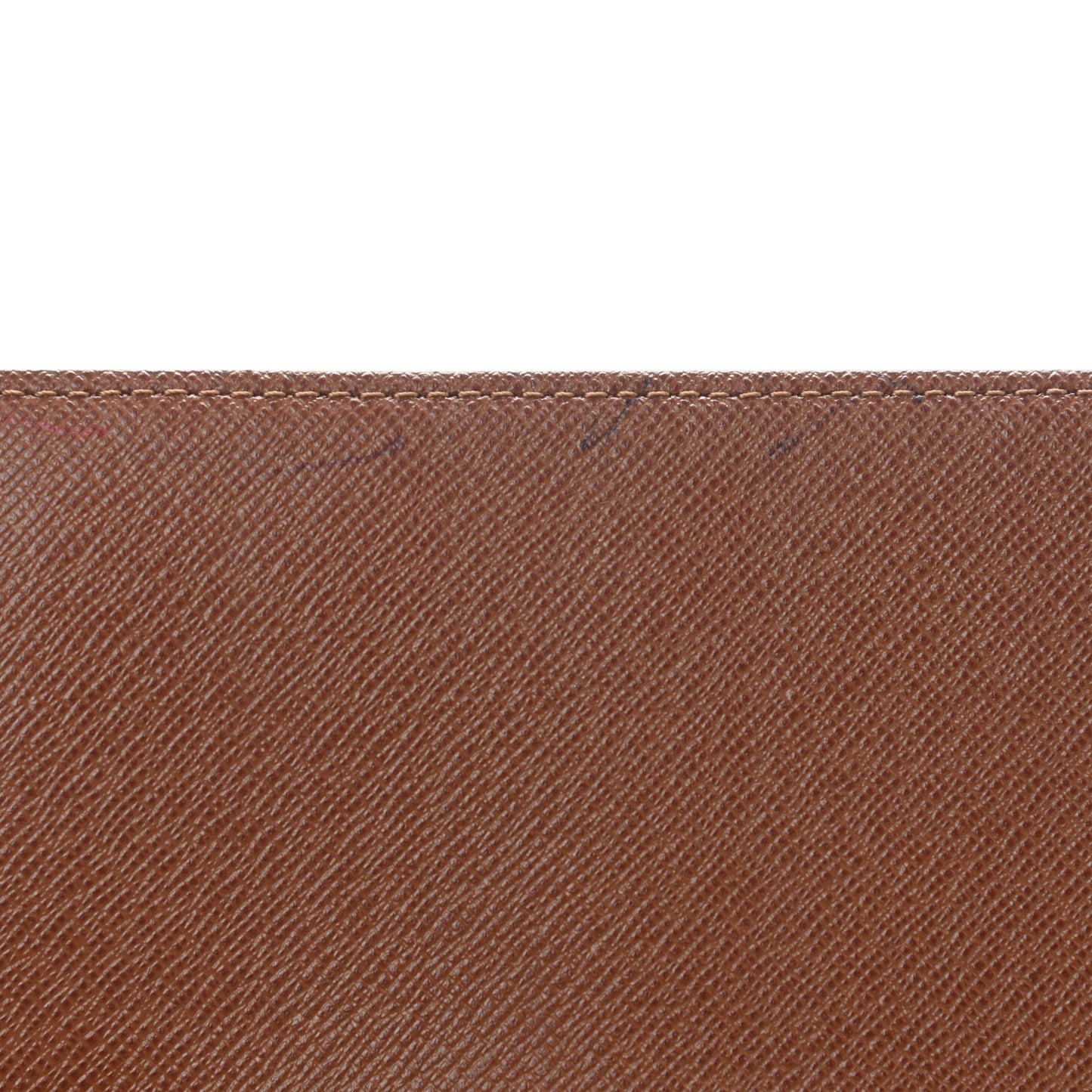 Monogram Checkbook Holder Case Wallet