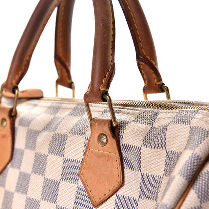 Louis Vuitton Damier Azur Speedy 30 6 of 7