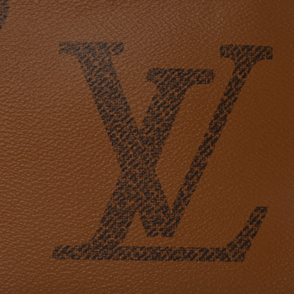 Louis Vuitton Reverse Monogram Giant Double Zip Pochette 7 of 10