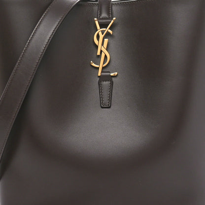 Saint Laurent Shiny Calfskin Le 37 Bucket Bag Arabica 9 of 11