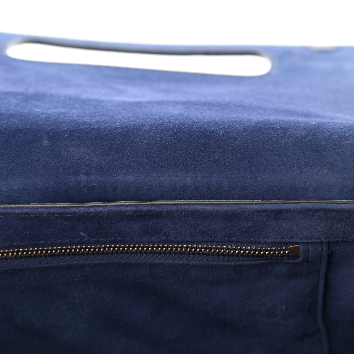 Grained Calfskin Dio(r)evolution Flap Bag Navy Blue