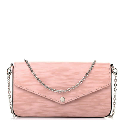 Louis Vuitton Epi Pochette Felicie Rose Ballerine 1 of 4