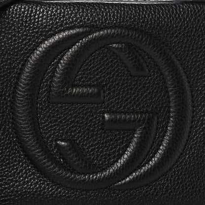 Gucci Pebbled Calfskin Small Soho Disco Bag Black 8 of 10