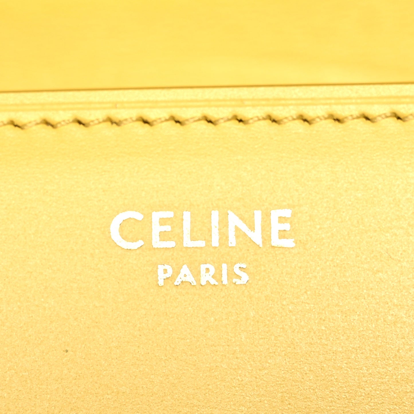 Box Calfskin Teen Classic Box Flap Bag Yellow